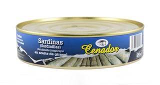 Sardinillas en Aceite Vegetal 45/55 RO-550